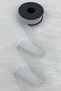 Light Gray Linen Ribbon with Tassels 2.5 cm 20 Meters, Bohça Dowry Special Day Gift Decoration Ribbon - 3