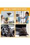 Retractable Ostrich Feather Duster, Telescoping Handle 17-47 in - 3