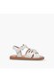 Girls Hook and Loop Strap Sandals