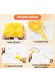 Replacement Duster Head 12-Pack Refills with Long & Short Handle, 360° Microfiber Duster - 6