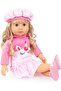 Charlene Interactive Talking Hair Doll, 46 cm, Pink with Unicorn (French) - 2
