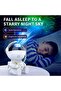 Astronaut Galaxy Projector - Astronaut Design, Remote, 360° Rotation (White Astronaut - Moon De - 2