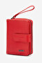 Gd 2824 Real Leather Women's Wallet Red - 3