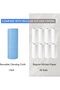 Disposable Cleaning Towels - Reusable Cleaning Cloth Roll, 50 Count/Roll, 3 Rolls, Green - 5