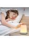 Nursery Night Light for Babies - Dimmable Warm, 5-Color USB Rechargeable Touch Lamp - 4