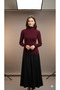 Women's High Neck Knitwear Badi Sweater – Flexible Stretch Fabric , Soft Textured, 100% Acrylic - 3