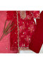 Red Organza Salwar Kameez & Dupatta Set - HRT5690 | Red - 3