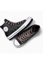 Chuck Taylor All Star City Trek Waterproof Unisex Black Leather Boots - 6