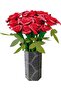 Rose Bouquet Flower Art Craft Kit — Make 12 Red Paper Roses (No Glue or Scissors) - 2
