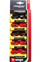 B18-56105 1:64 Scale 'Race And Play Ferrari' Die-Cast Car Model (Set of 5) - 2