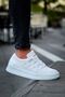 Ch040 C-Rey Men's Casual Lace-Up Leather Sports Sneaker Shoes Cbt - White - 5