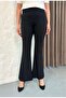 Women's Plus Size Stretchy High Waist Flared L Stretch Fabric t Shaping / Sculpting Fabric Pants 25100 - 5