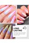 White Chrome Nail Powder - 1g Yellow Aurora Chrome Nail Powder - 2