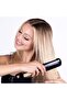 Titanium Flat Iron Hair Straightener - LCD, Adjustable Temp, Dual Voltage - 7
