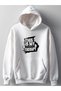 New Season Printed 3 Yarn Cotton Hooded Sweatshirt