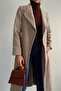 Women's Premium Coat with Mink Belt 9350 - 4