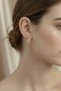 Earrings Heart Earrings Valentine's Day Gift "Yesterday, Today, Tomorrow" 3 Hearts - Everlasting Love - 2