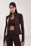 Premium 3-Piece Yoga Sport Set – Leggings - Bralet - Jacket - 5