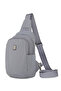 Smart Unisex Body Bag Design Body Backpack and Chest Bag with Adjustable Straps Gray