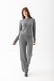Hair Braid Patterned Sweater and Pants Set - Knitwear Set