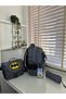 2026 Bat Character Patterned the Bat Boys' Primary School Bag with Nutrition Sponge and Pencil Holder, Set of 3 - 3