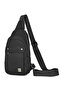Smart Unisex Body Bag Design Body Backpack and Chest Bag with Adjustable Straps Black