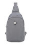 Smart Unisex Body Bag Design Body Backpack and Chest Bag with Adjustable Straps Gray - 2
