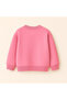 Kpop Demon Hunters Huntrix Mira Printed Oversized 3 Thread Non-Shardons Long Sleeve Girls' Sweatshirt - 2
