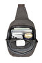 Smart Unisex Body Bag Design Body Backpack and Chest Bag with Adjustable Straps Black - 5