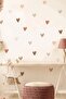Boho Hearts Children's Room Wall Sticker - 50 Pieces 8 cm Children's Room Decoration Set - 2