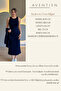 Detachable Sweatshirt Dress Modal Navy Blue Two-Piece Set - 2