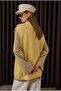 Crew Neck Sweater Soft Yellow - 4