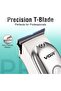 Men's Cordless Professional Hair Clipper (Silver) - 4