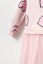 Girl's Dress Tulle Sequin Embroidery Heart Printed Pink with Pink Hearts - 5