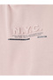 Men Pink Relaxed Fit Slogan Embossed Hoodie - 3