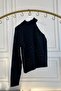 One-Shoulder Pearl Detailed Knitwear Sweater - 2