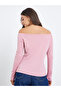 Women Pink Off-Shoulder Knit Top - 5