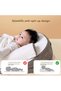 Baby Lounger, Baby Sleeping Nest, Anti-Reflux Pillow, 0-30° Height Adjustable Travel Crib, Relieves Vomiting Milk, Washable,Breathable Fabric,Travel Crib for Newborns & Infants (Brown) (A) - 2