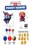 8 Year Old Gold Number Balloon Spider-Man Birthday Balloon Set Gold Number Balloon - 2