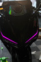 Headlight Design Headlamp Film Sticker Decal (Right and Left) for Rks R25O - 4