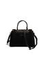 Black - Black Suede Women's Handbag Sp913 - 5