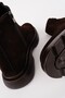 CHELSEY Genuine Leather Double Zip Men's Winter Boots - 6