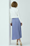 Pleated Skirt 4560 Blue - 4