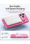 Apple iPhone 17 Pro Max Classic Hybrid Magsafe Case - Camera Control Button - Pink - 5