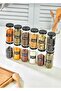Metal Stand Model Ladder-Shaped 15-Piece Spice Set, Step-By-Step 15-Jar Spice Set - 5