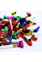 New Year's Party Kaynana Dili 10 Pieces - Metallic Luxury Whistle Snake Whistle Set - 2