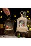 Christmas Vintage Lanterns: Illuminate Your Holiday Decor (Filled with Water & Music) - 2