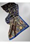 Luxury Voile Silk Shawl Hijab Foulard Scarf Shawl Ethnic Pattern 70 X 180 cm - 2