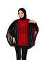 Oversized Cup Bancho Women's Cup with Wide Sleeves and Embroidery, Freesiz C100051 - 2