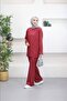 5256 - 2 İplik O Oversized Comfortable-Stylish-Loose Women's Set